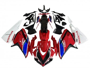 Descuento Carenados Moto Honda CBR250RR 2017-2022 - Rojo Azul Blanco