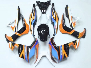 Descuento Carenados Moto Honda ADV150 2018-2021 - Azul Naranja Negro Brillante