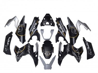 Descuento Carenados Moto Honda ADV160 2022-2024 - Negro Mate Oro Rojo Bull