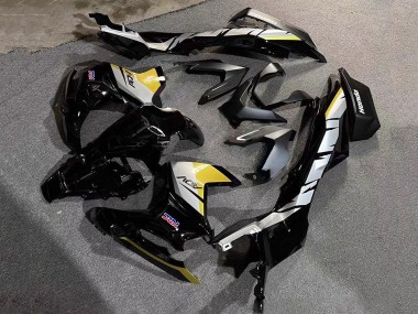 Descuento Carenados Moto Honda ADV160 2022-2024 - Plata Amarillo Negro Brillante HRC