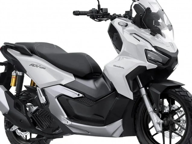 Descuento Carenados Moto Honda ADV160 2022-2024 - Blanco Negro