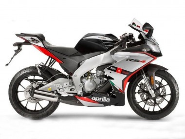 Descuento Carenados Moto Aprilia RS4 50 125 2012-2018 - Plata Rojo Negro