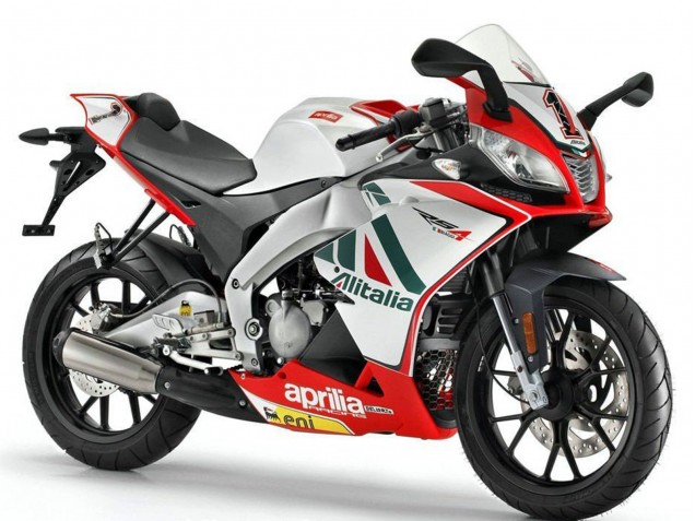 Descuento Carenados Moto Aprilia RS4 50 125 2012-2018 - Blanco Rojo Verde Amarillo Alitalia