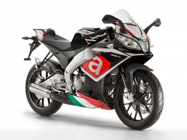 Descuento Carenados Moto Aprilia RS4 50 125 2012-2018 - Blanco Rojo Verde Negro Mate