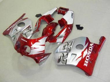 Descuento Carenados Moto Honda CBR250RR MC22 1990-1998 - Plata Rojo