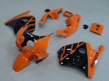 Descuento Carenado Moto Honda CBR250RR MC22 1990-1998 - Naranja Negro Brillante