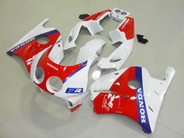 Descuento Carenados Moto Honda CBR250RR MC22 1990-1998 - Blanco Rojo Azul