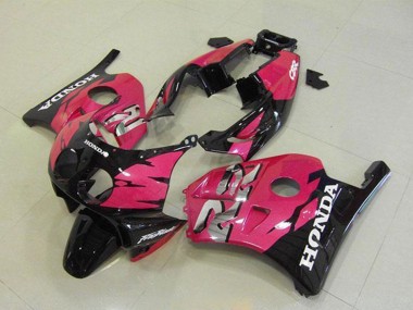 Descuento Carenados Moto Honda CBR250RR MC22 1990-1998 - Rosa Negro Brillante