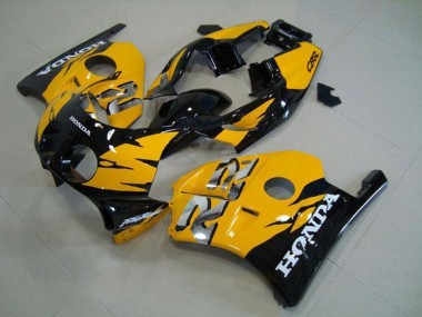 Descuento Carenados Moto Honda CBR250RR MC22 1990-1998 - Amarillo Negro Brillante