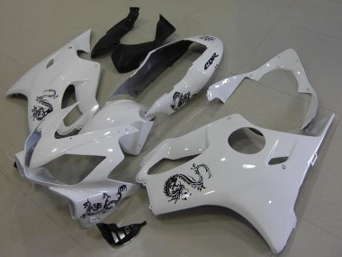 Descuento Carenados Moto Honda CBR600 F4i 2004-2007 - Blanco Dragón