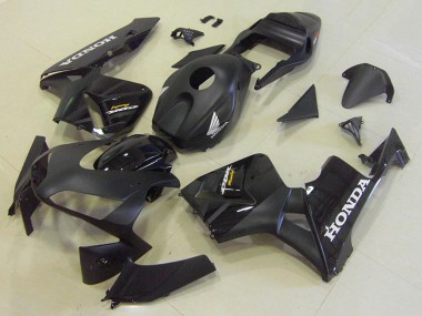 Descuento Kits Carenado Moto Honda CBR600RR 2003-2004 - Negro Brillante Negro Mate