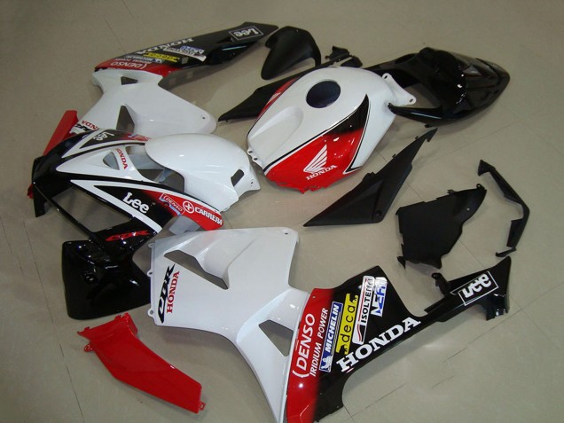 Descuento Carenados Moto Honda CBR600RR 2005-2006 - Blanco Rojo Negro Lee