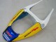 Descuento Carenados Moto Honda CBR600RR 2005-2006 - Azul Blanco Amarillo Rothmans