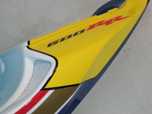 Descuento Carenados Moto Honda CBR600RR 2005-2006 - Azul Blanco Amarillo Rothmans