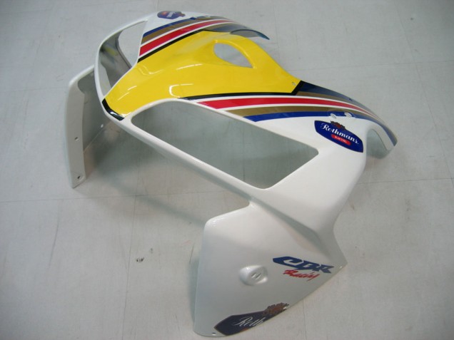 Descuento Carenados Moto Honda CBR600RR 2005-2006 - Azul Blanco Amarillo Rothmans