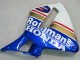 Descuento Carenados Moto Honda CBR600RR 2005-2006 - Azul Blanco Amarillo Rothmans