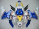 Descuento Carenados Moto Honda CBR600RR 2005-2006 - Azul Blanco Amarillo Rothmans