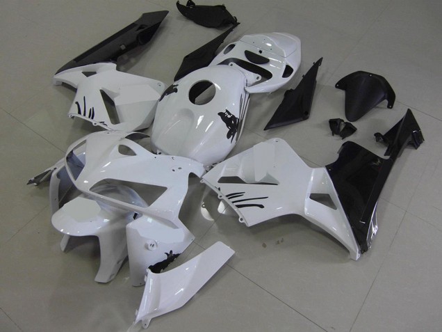 Descuento Kits Carenado Moto Honda CBR600RR 2005-2006 - Blanco Negro