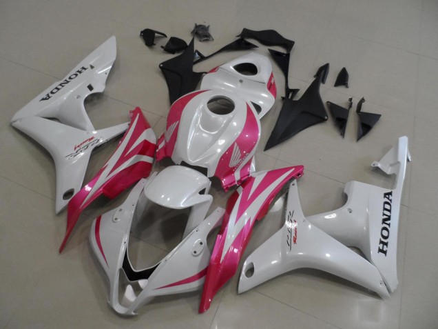 Descuento Carenados Moto Honda CBR600RR 2007-2008 - Blanco Rosa