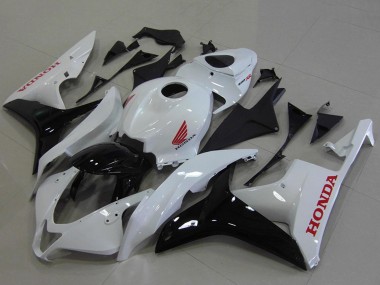 Descuento Carenados Moto Honda CBR600RR 2007-2008 - Blanco Negro Brillante Rojo