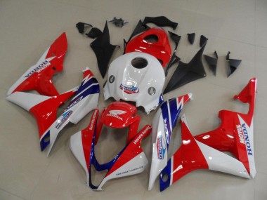 Descuento Carenados Moto Honda CBR600RR 2007-2008 - Blanco Rojo Azul