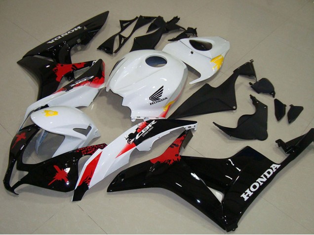 Descuento Carenados Moto Honda CBR600RR 2007-2008 - Blanco Amarillo Rojo Negro Brillante
