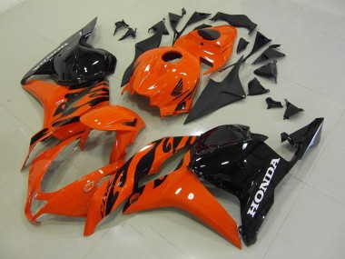 Descuento Carenado Moto Honda CBR600RR 2009-2012 - Naranja Negro Brillante