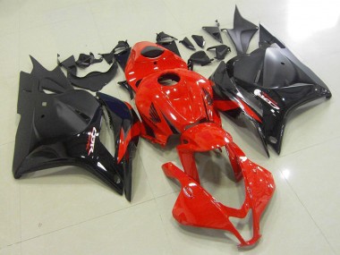Descuento Carenados Moto Honda CBR600RR 2009-2012 - Rojo Negro Brillante Negro Mate OEM Estilo