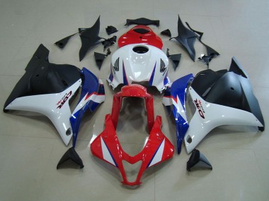 Descuento Carenados Moto Honda CBR600RR 2009-2012 - Blanco Rojo Azul Negro Mate