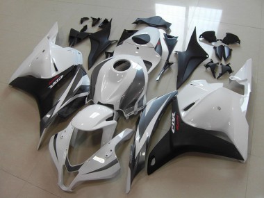 Descuento Carenados Moto Honda CBR600RR 2009-2012 - Blanco Gris Negro Mate