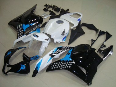 Descuento Kits Carenados Moto Honda CBR600RR 2009-2012 - Blanco Azul Negro Brillante