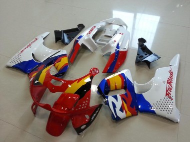 Descuento Carenados Moto Honda CBR900RR 893 1996-1997 - Blanco Rojo Azul Amarillo