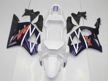 Descuento Carenados Moto Honda CBR900RR 954 2002-2003 - Azul Oscuro Blanco