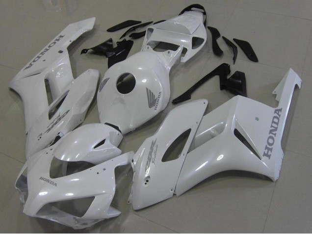 Descuento Carenados Moto Honda CBR1000RR 2006-2007 - Blanco Plata Calcomanías