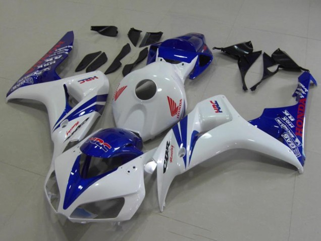 Descuento Carenados Moto Honda CBR1000RR 2006-2007 - Blanco Azul Rojo HRC