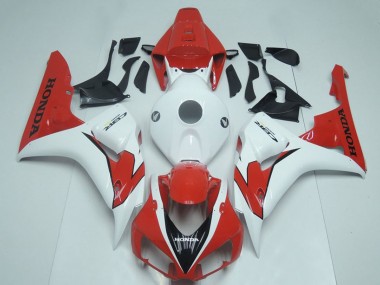 Descuento Carenado Moto Honda CBR1000RR 2006-2007 - Blanco Rojo