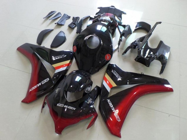 Descuento Carenados Moto Honda CBR1000RR 2008-2011 - Negro Brillante Rojo Mugen