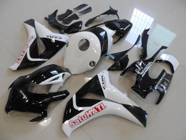 Descuento Carenados Moto Honda CBR1000RR 2008-2011 - Blanco Negro Brillante Rojo Satuhati