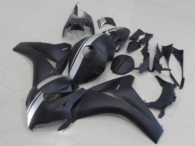 Descuento Carenados Moto Honda CBR1000RR 2008-2011 - Negro Mate Plata