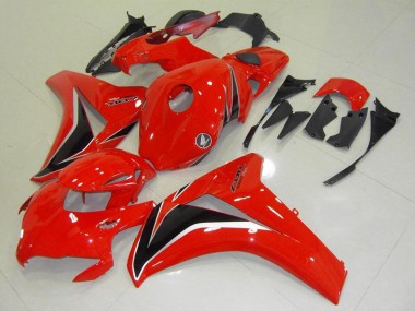 Descuento Kit Carenados Moto Honda CBR1000RR 2008-2011 - Rojo Negro Brillante