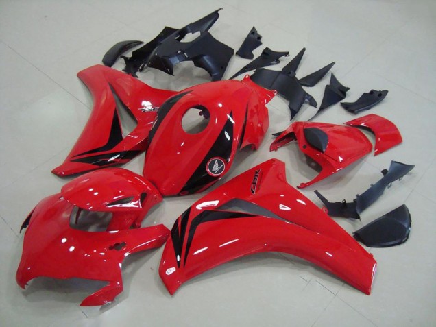 Descuento Kits Carenado Moto Honda CBR1000RR 2008-2011 - Rojo Negro Brillante OEM Estilo