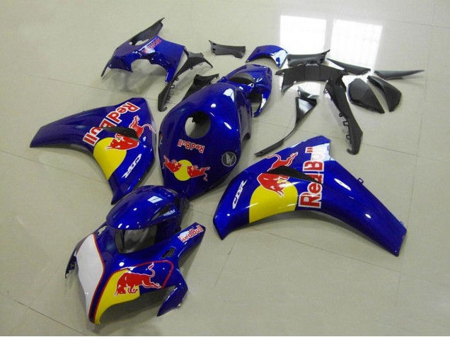 Descuento Carenados Moto Honda CBR1000RR 2008-2011 - Azul Amarillo Blanco Rojo Bull