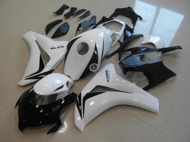 Descuento Kits Carenado Moto Honda CBR1000RR 2008-2011 - Blanco Negro Brillante