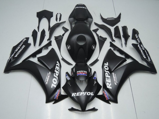 Descuento Carenados Moto Honda CBR1000RR 2012-2016 - Negro Mate Blanco Repsol HRC