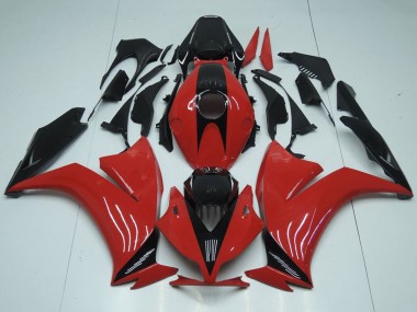 Descuento Carenados Moto Honda CBR1000RR 2012-2016 - Rojo Negro No Calcomanías