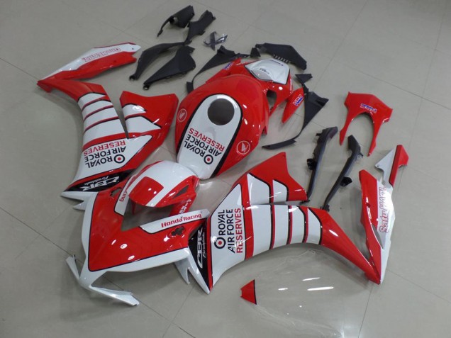Descuento Carenados Moto Honda CBR1000RR 2012-2016 - Blanco Rojo Alas