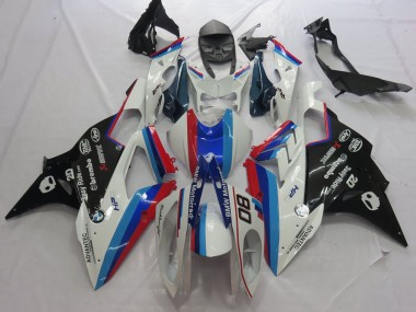 Descuento Carenados Moto BMW S1000RR 2015-2016 - Blanco Rojo Azul Negro Brillante Motorrad