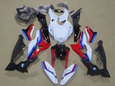 Descuento Carenados Moto BMW S1000R 2017-2018 - Blanco Azul Rojo Negro