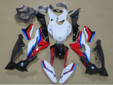 Descuento Carenados Moto BMW S1000R 2017-2018 - Blanco Azul Rojo Negro
