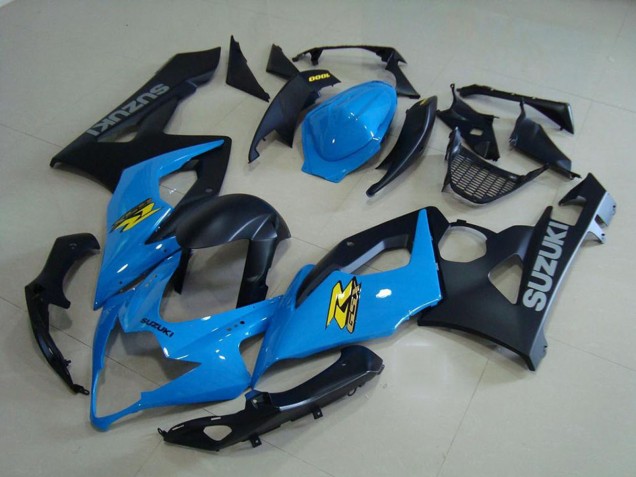 Descuento Carenados Moto Suzuki GSXR 1000 2005-2006 - Azul Negro Amarillo